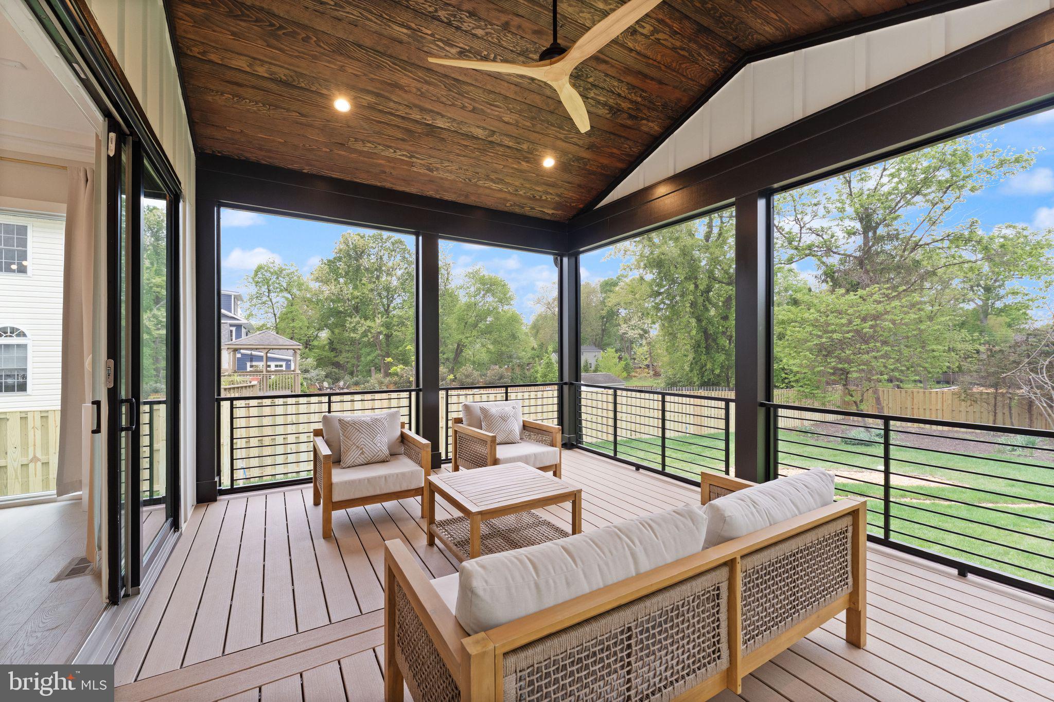 208 Elm Street Southwest Vienna, VA 22180 - Photo 18 of 50 Screened Porch - Different JDA Model