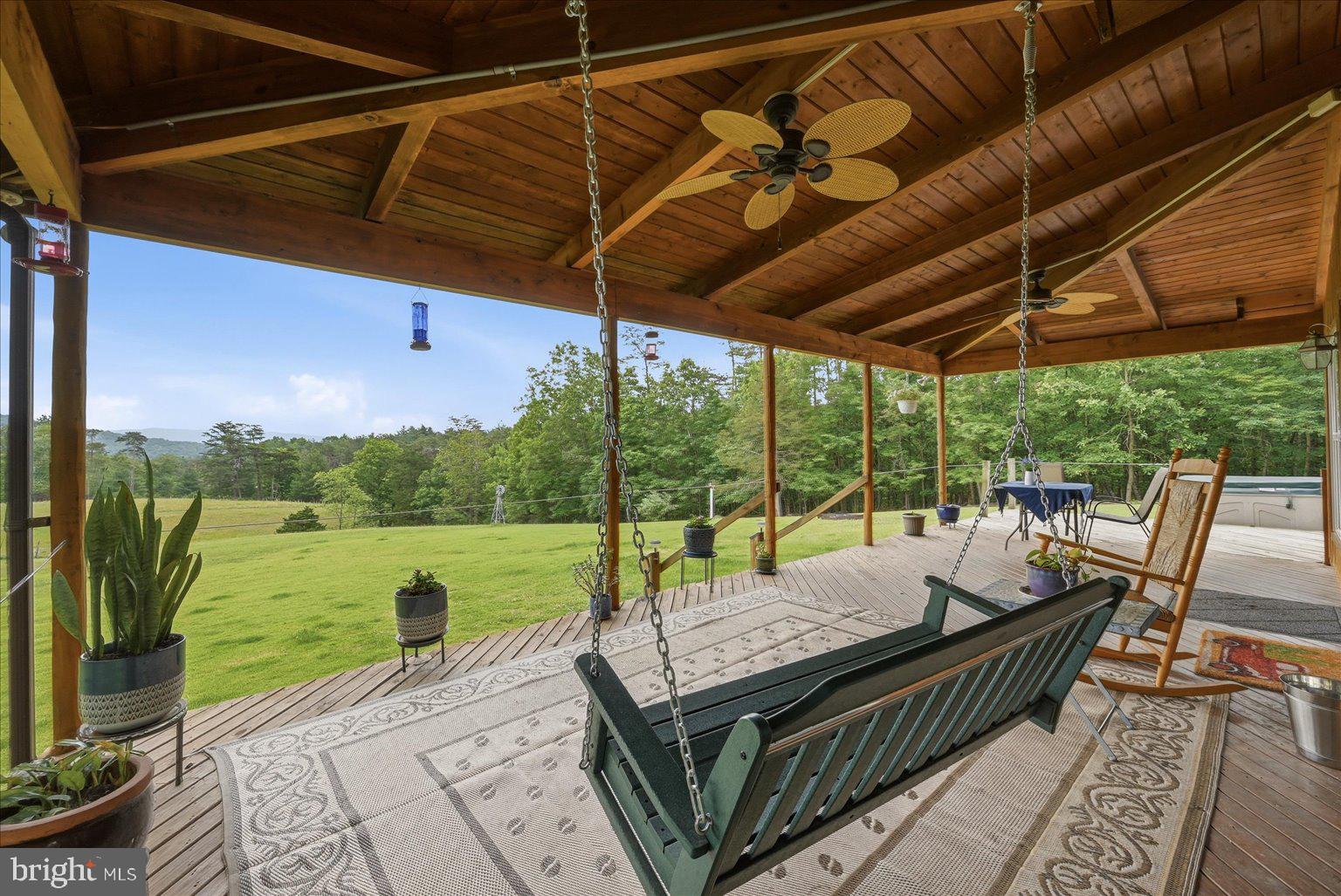 14636 Turner Road Fulks Run, VA 22830 - Photo 44 of 87 Serene porch with scenic views.