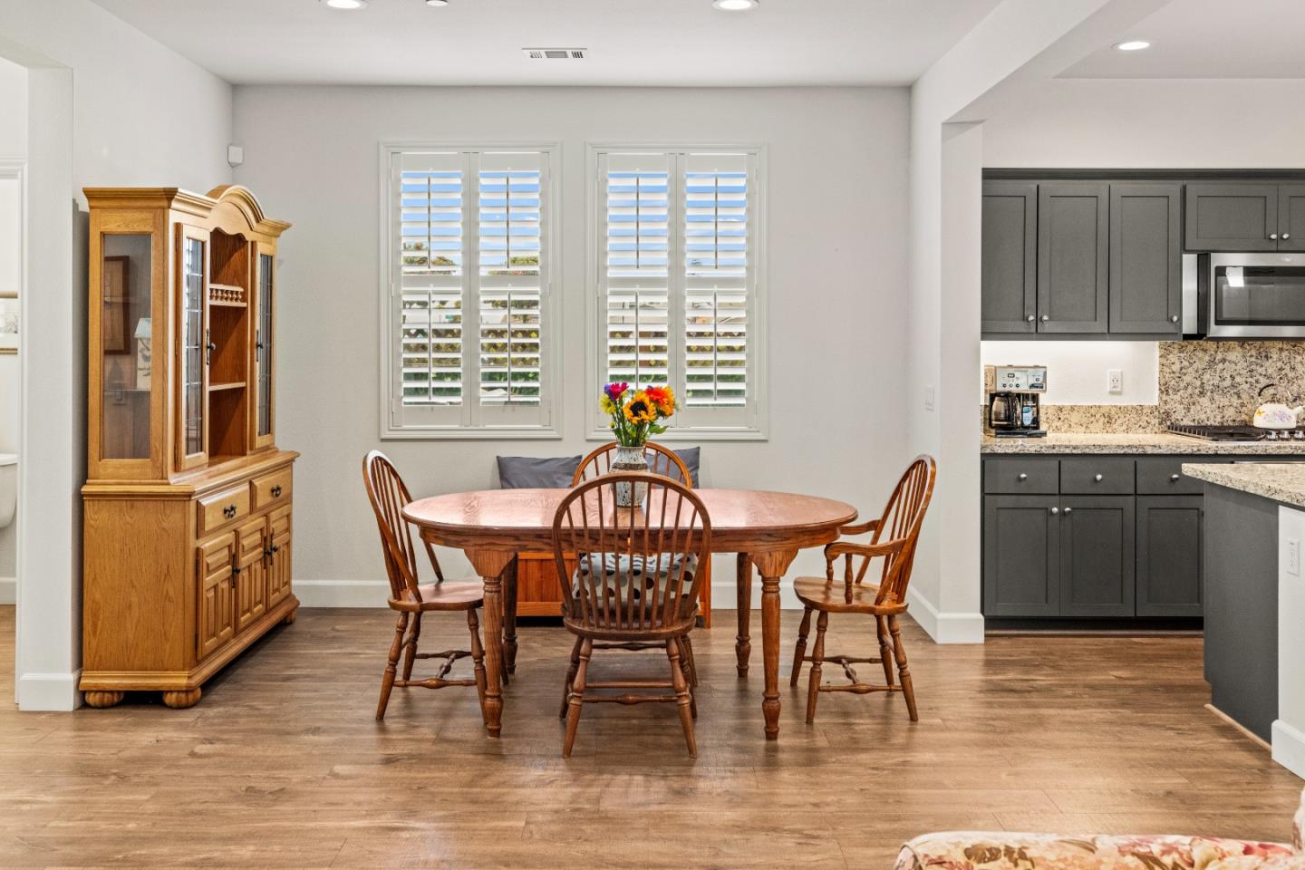 579 Rosa Monte Way Marina, CA 93933 - Photo 4 of 37 a view of a dining room with furniture window and wooden floor