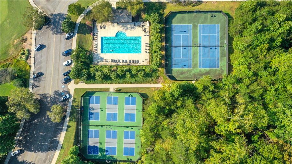1024 Bear Paw Ridge Dahlonega, GA 30533 - Photo 25 of 55 an aerial view of a house