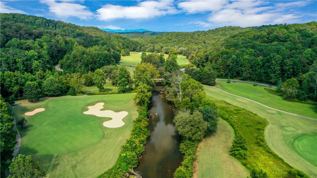 1024 Bear Paw Ridge Dahlonega, GA 30533 - Photo 34 of 55 a view of a lake with a yard