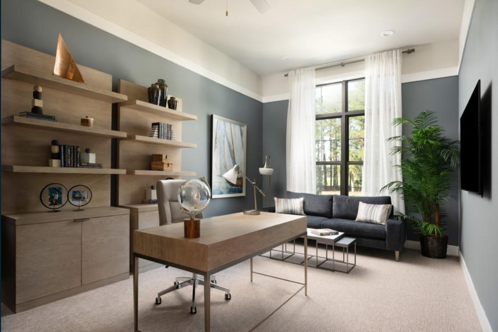 1024 Bear Paw Ridge Dahlonega, GA 30533 - Photo 6 of 55 a living room with furniture and a flat screen tv