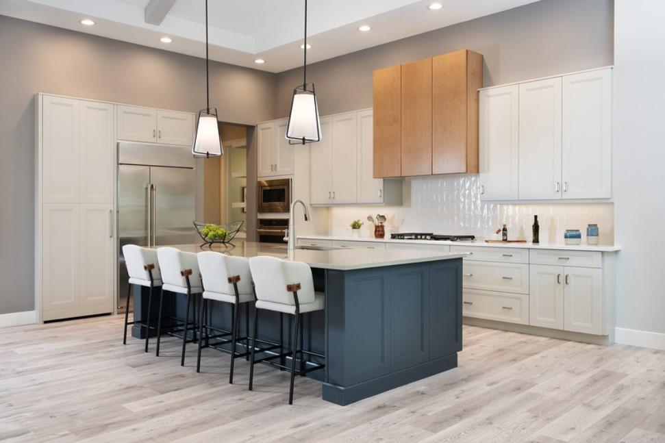 1024 Bear Paw Ridge Dahlonega, GA 30533 - Photo 7 of 55 a large kitchen with cabinets and wooden floor