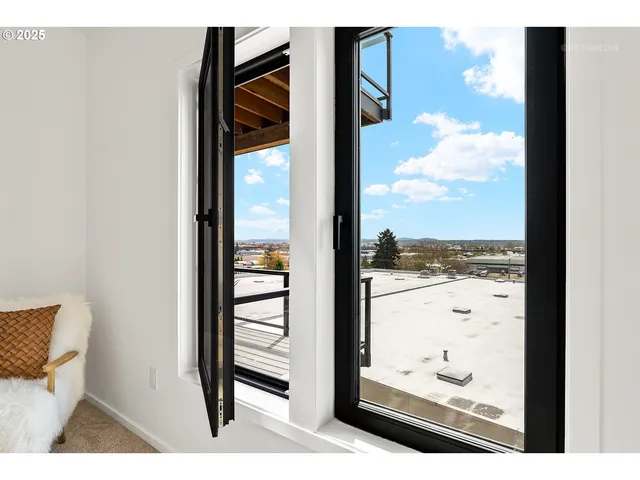 a view of balcony with outdoor seating