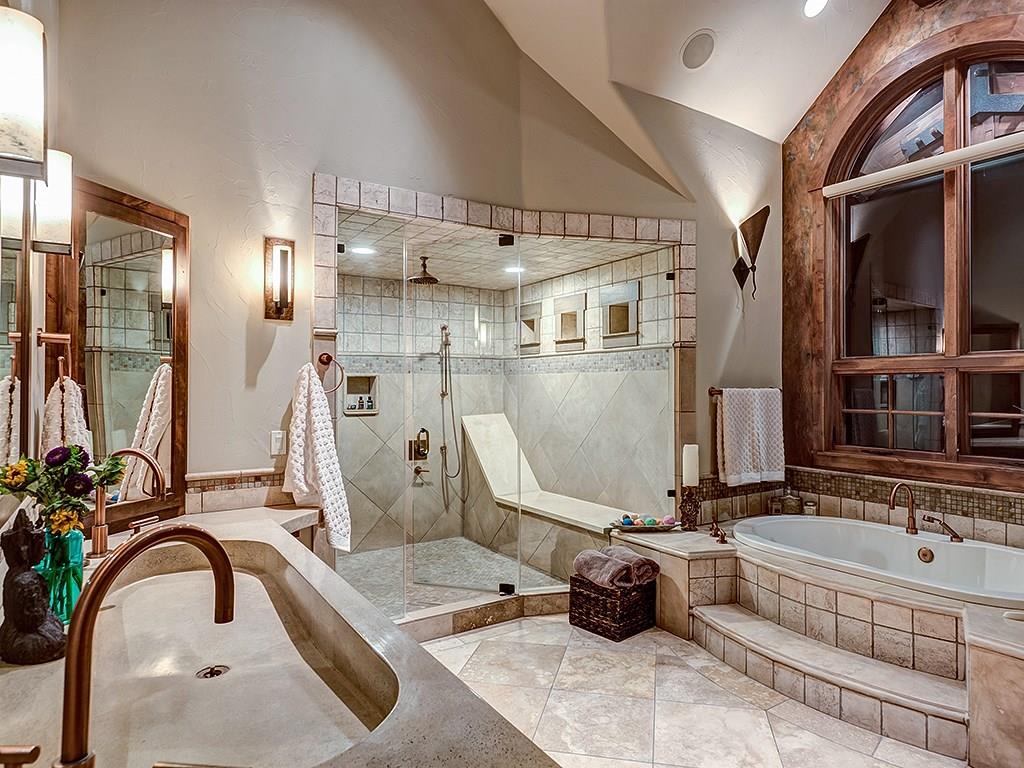 462 Peerless Drive Breckenridge, CO 80424 - Photo 15 of 25 a room with gym equipment and a large mirror