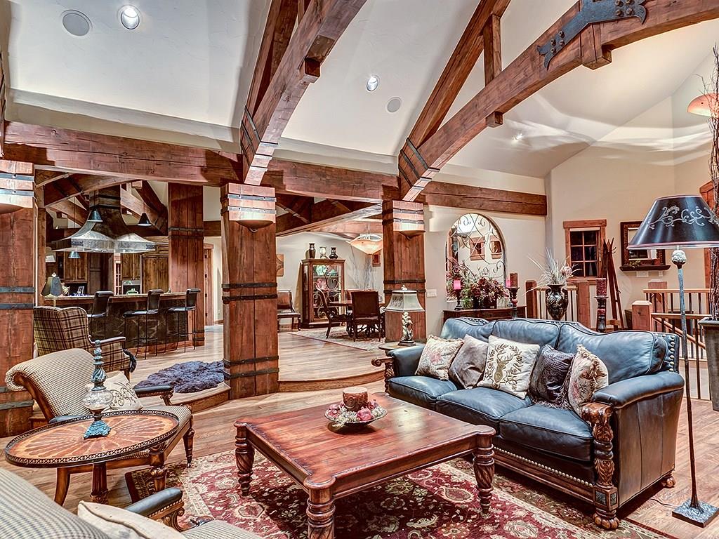 462 Peerless Drive Breckenridge, CO 80424 - Photo 6 of 25 a living room with furniture and wooden floor