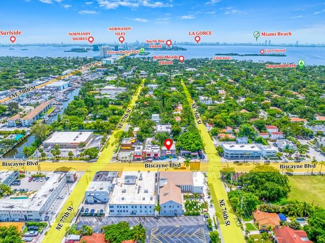 7613 Biscayne Boulevard, Unit 1 Miami, FL 33138 - Photo 16 of 16 an aerial view of residential houses with outdoor space