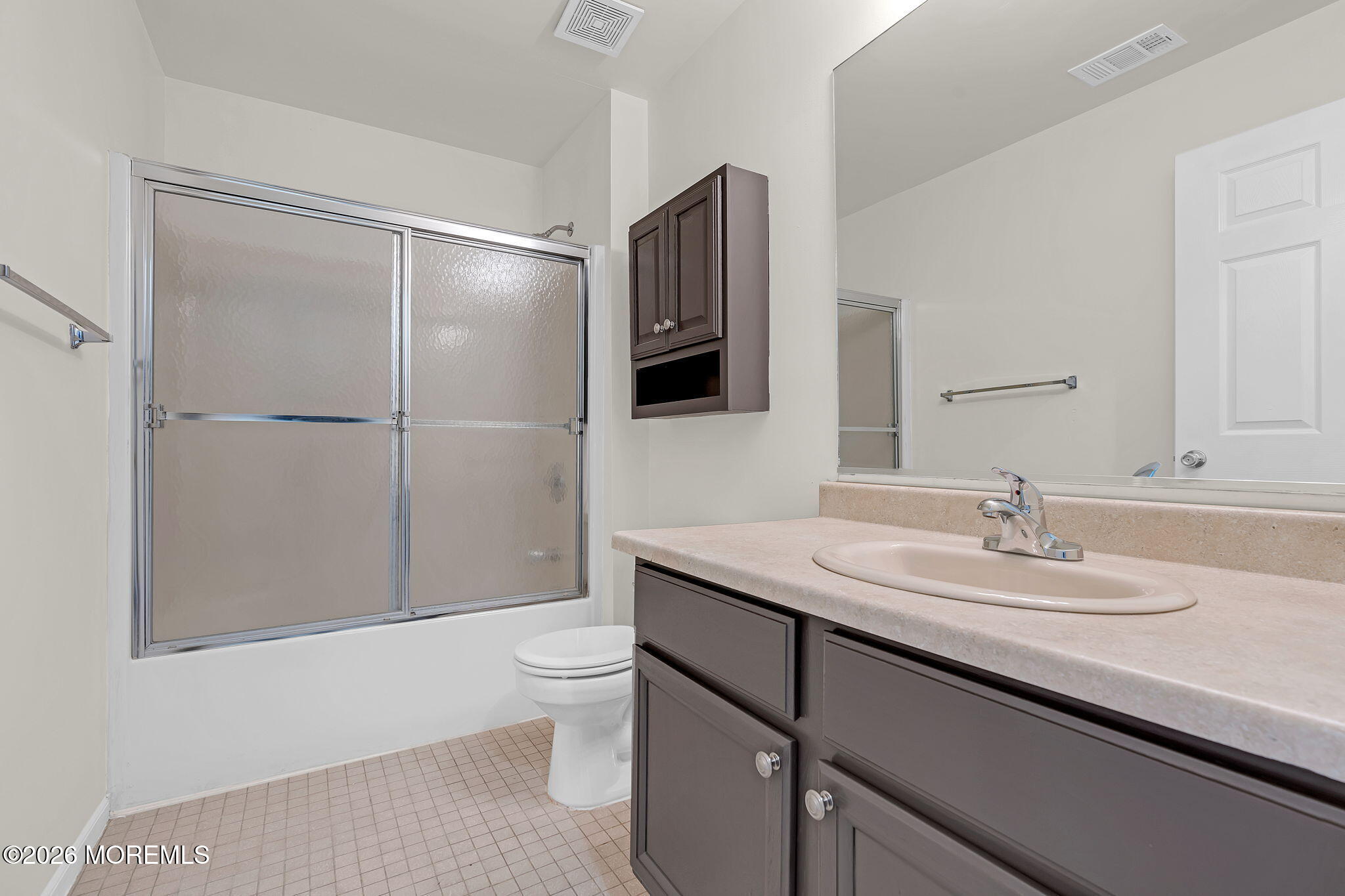 12 High Pointe Way Matawan, NJ 07747 - Photo 20 of 31 a bathroom with a granite countertop sink toilet and shower