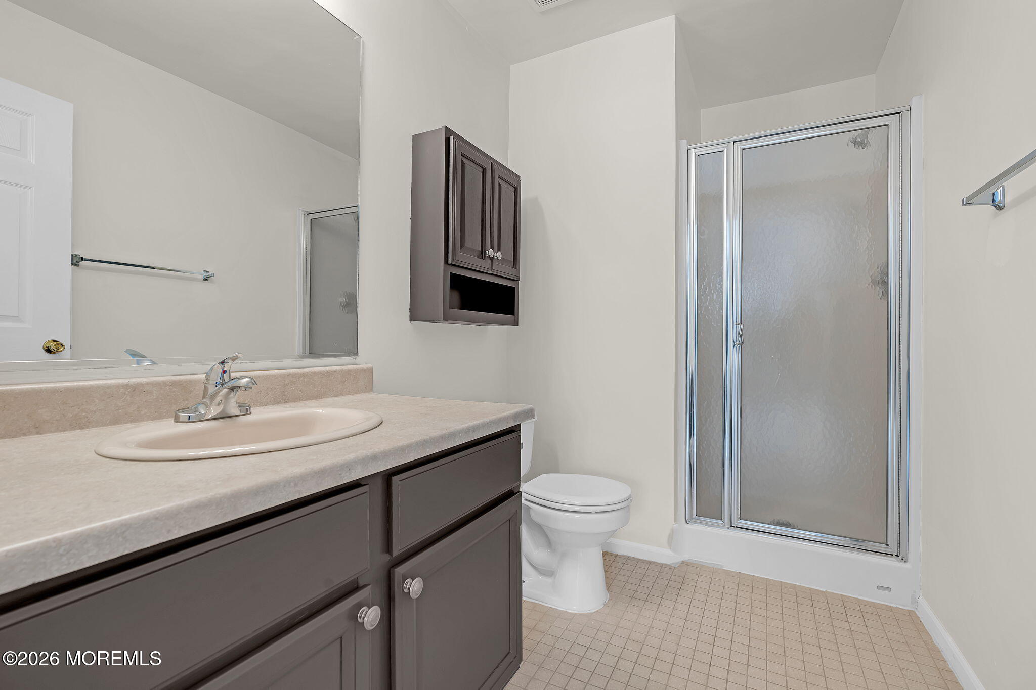 12 High Pointe Way Matawan, NJ 07747 - Photo 27 of 31 a bathroom with a granite countertop sink toilet and mirror