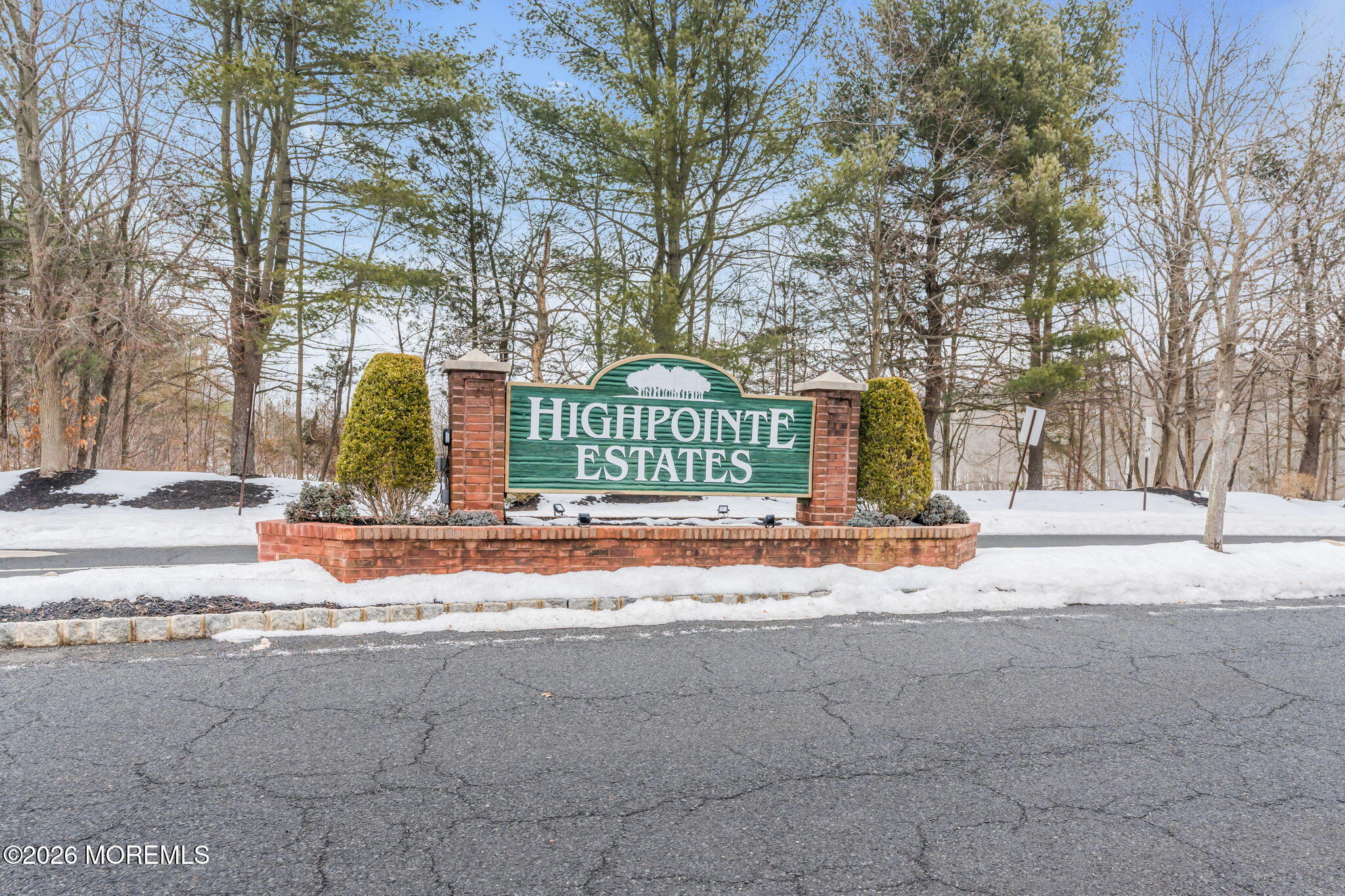 12 High Pointe Way Matawan, NJ 07747 - Photo 5 of 31 a view of street with tall trees