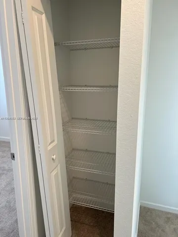 a view of walk in closet