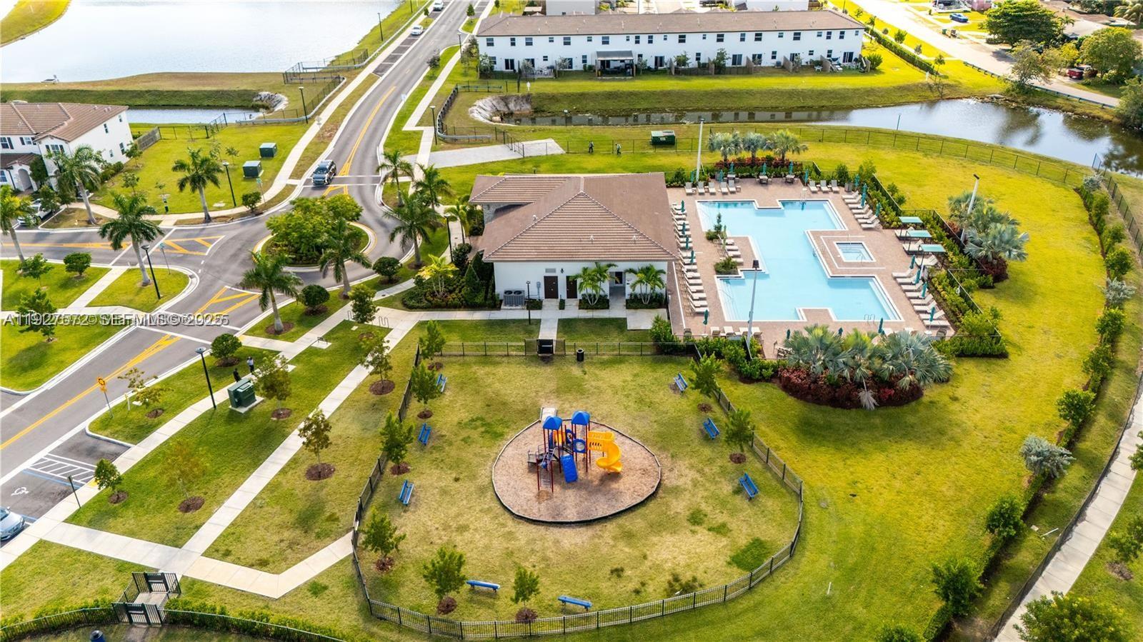 2281 Northwest 131st Circle Miami, FL 33167 - Photo 37 of 48 a swimming pool with a table and chairs