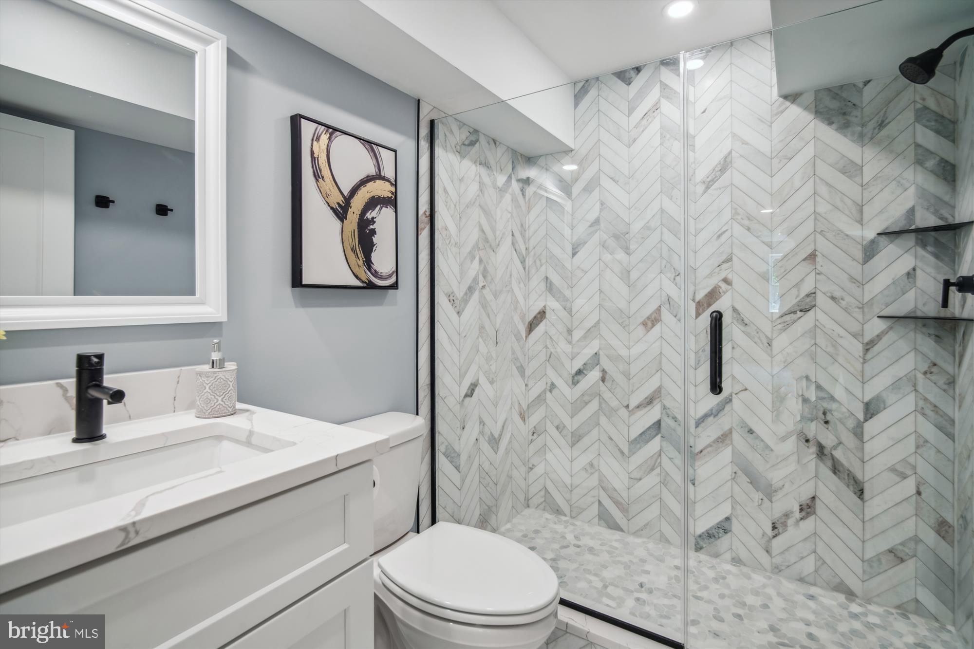 6885 Hallowing Point Road Prince Frederick, MD 20678 - Photo 44 of 63 Basement Bathroom