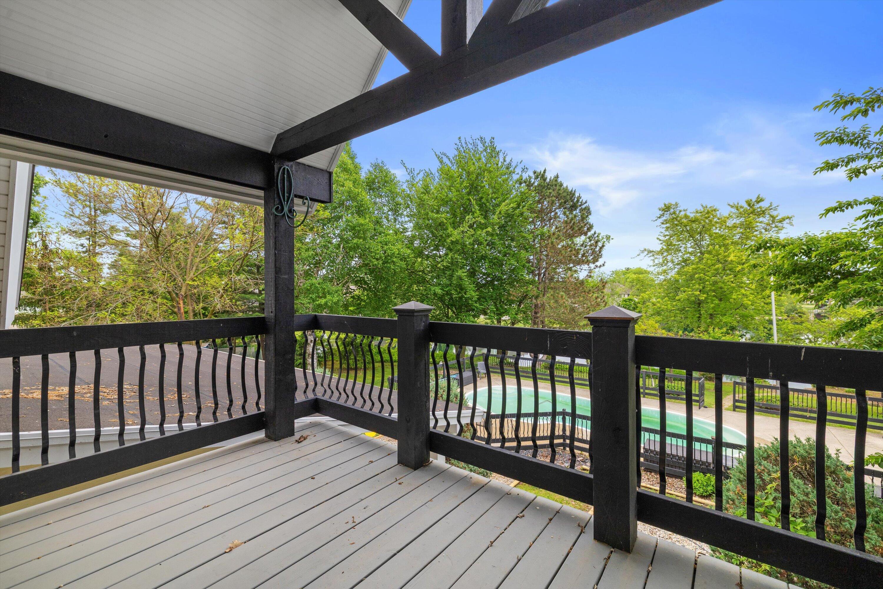 3609 Waterbury Lane Racine, WI 53403 - Photo 43 of 79 master deck upper level
