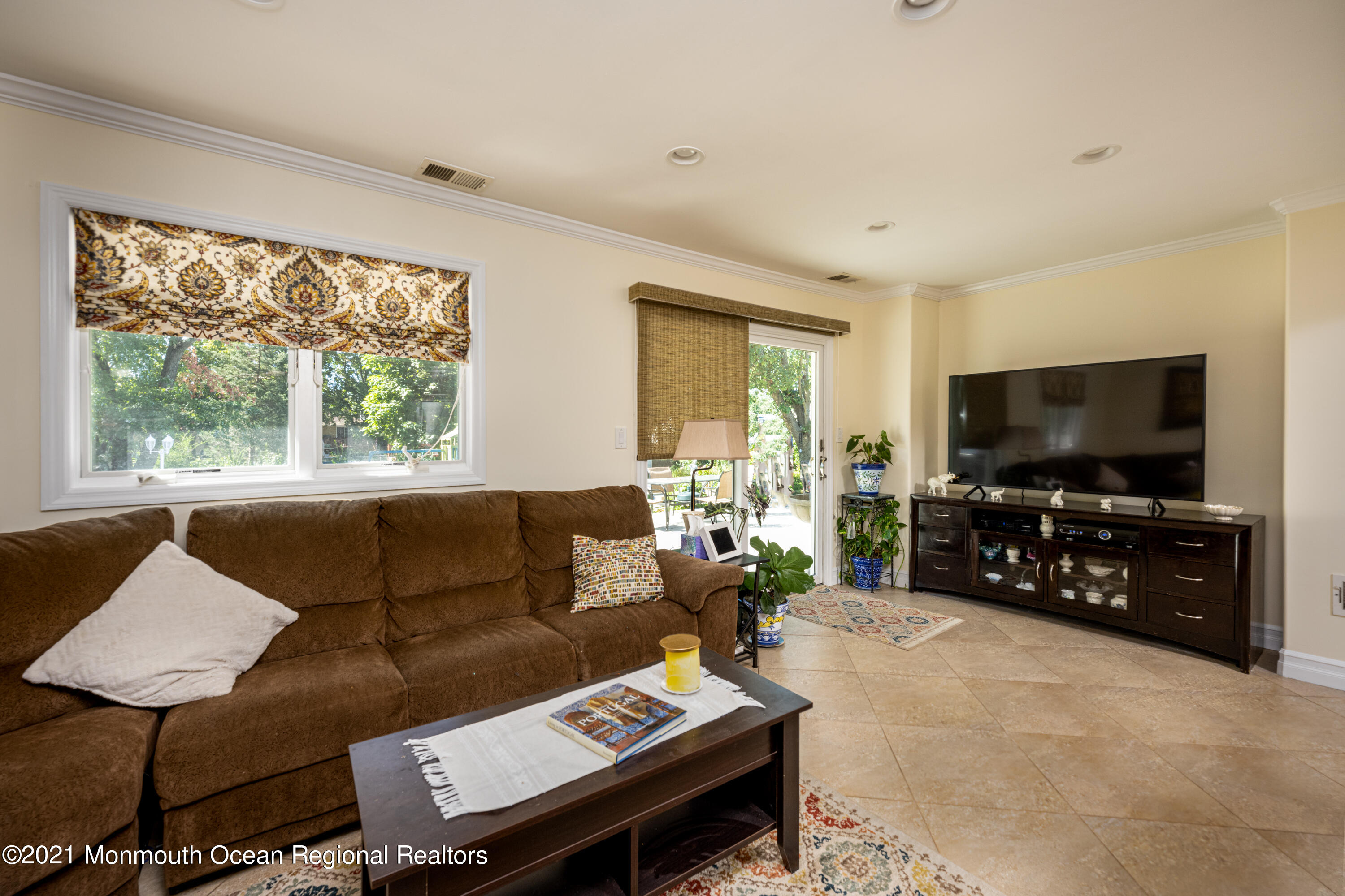 7 Westbrook Road Howell, NJ 07731 - Photo 8 of 32 a living room with furniture and a flat screen tv