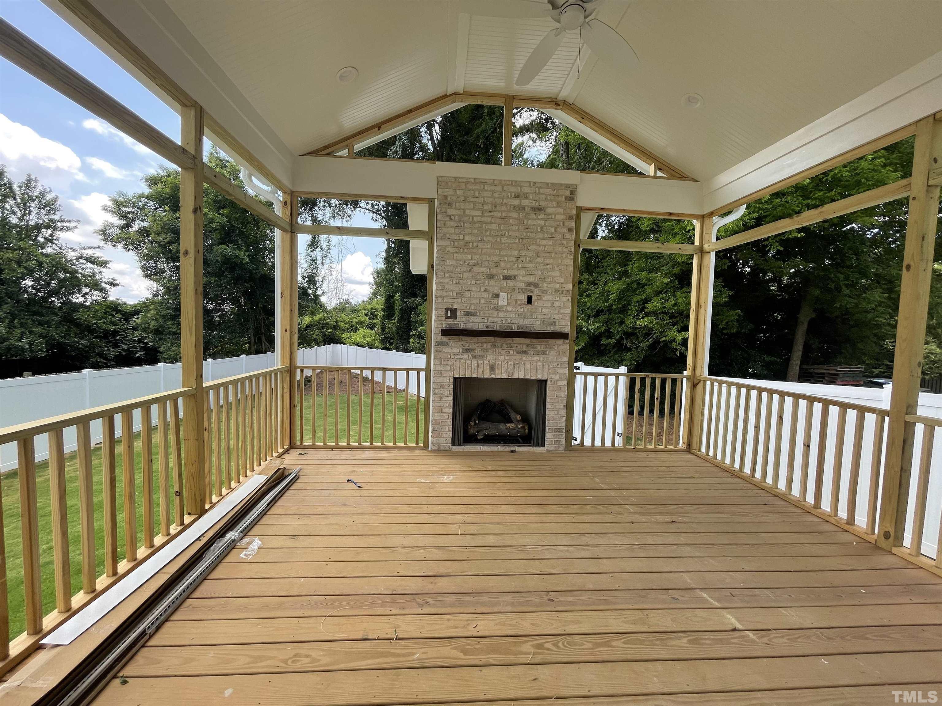 400 Pershing Road Raleigh, NC 27608 - Photo 14 of 33 a view of a balcony with wooden floor
