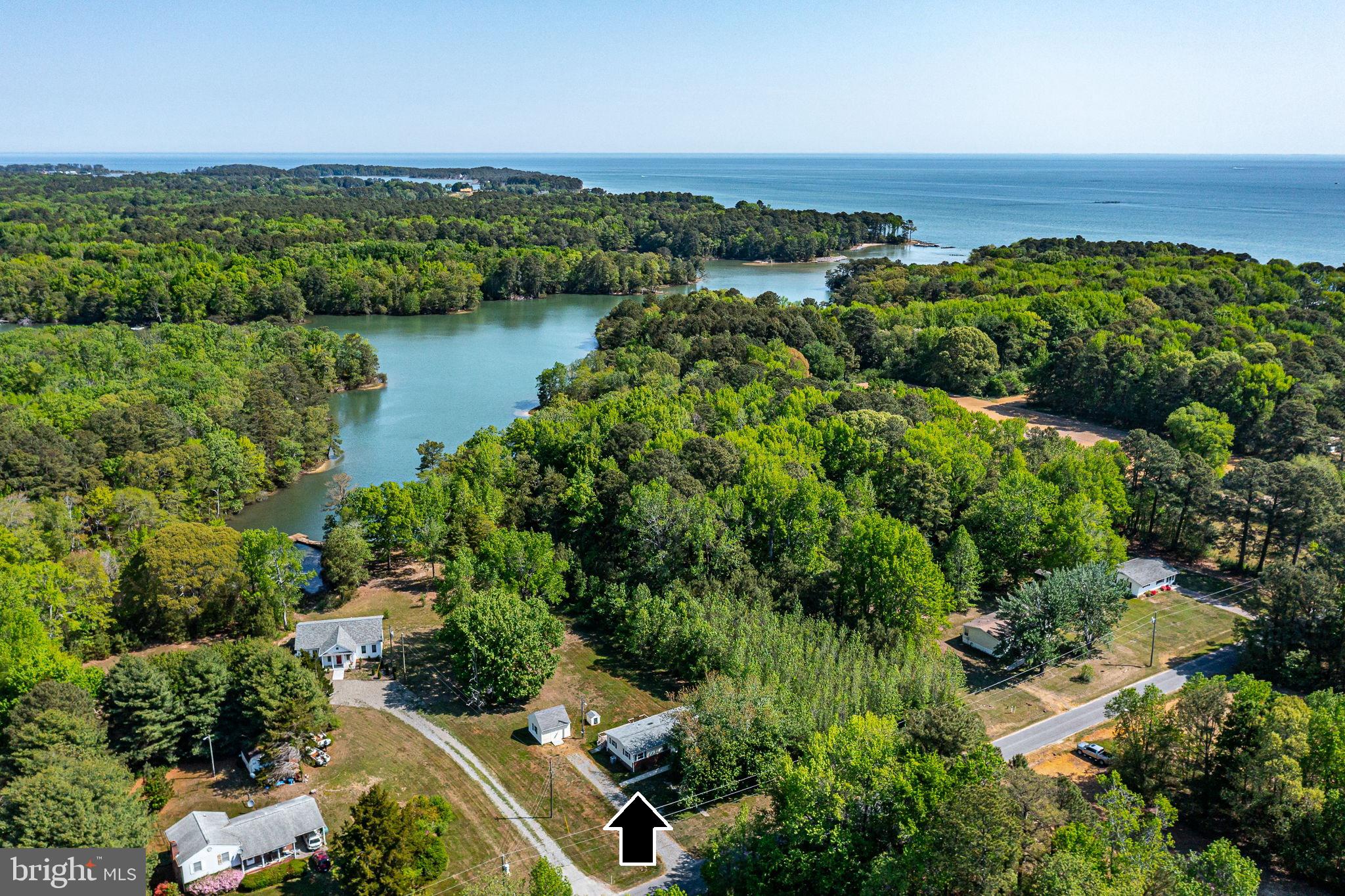 529 Taylors Beach Road Reedville, VA 22539 - Photo 26 of 57 Serene lakeside retreat in nature.