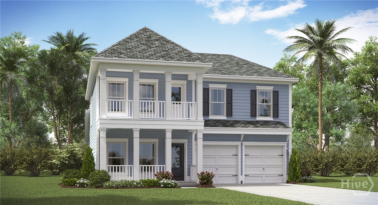 The Kensington Arbor Collection A6 Front Elevation