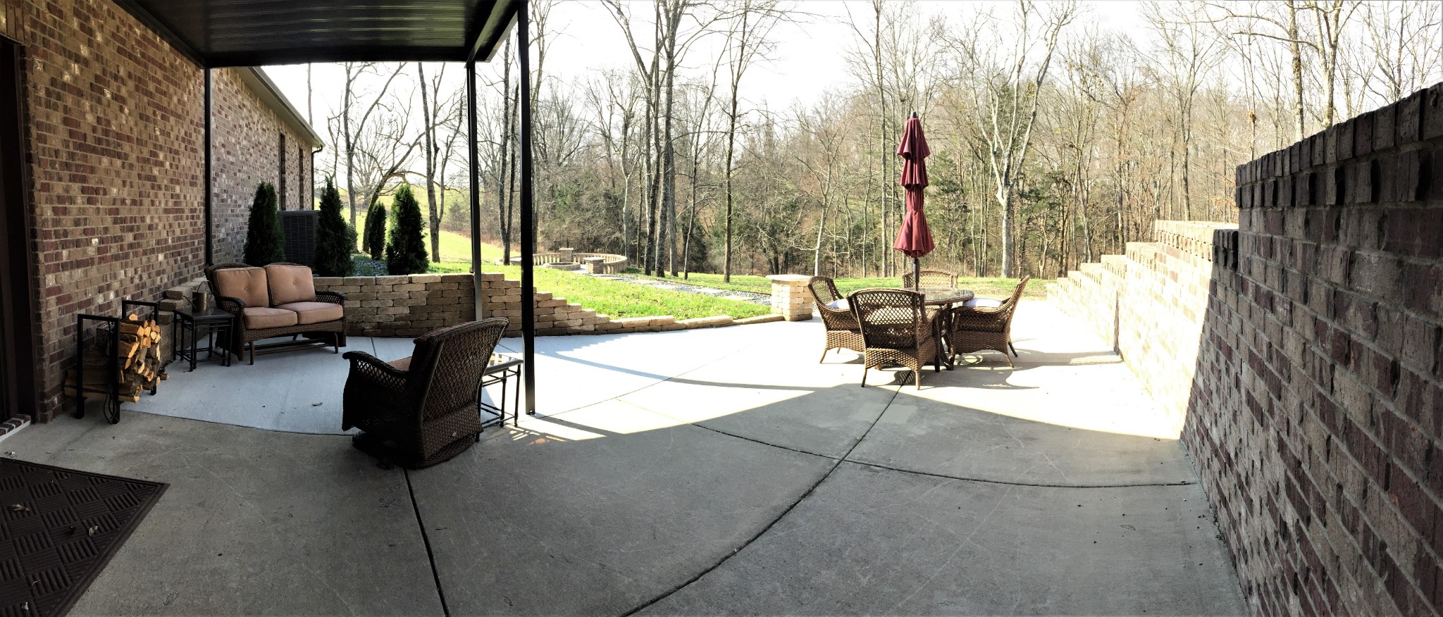 1190 Palmer Road Lebanon, TN 37090 - Photo 29 of 36 a view of backyard with seating space and trees