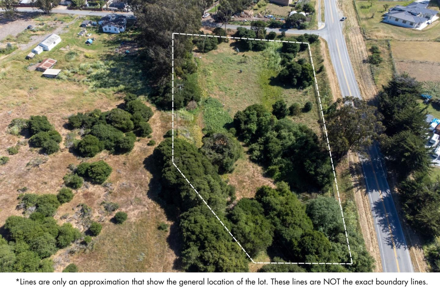 0 Del Monte Farms Road Castroville, CA 95012 - Photo 4 of 6 an aerial view of a house with a yard