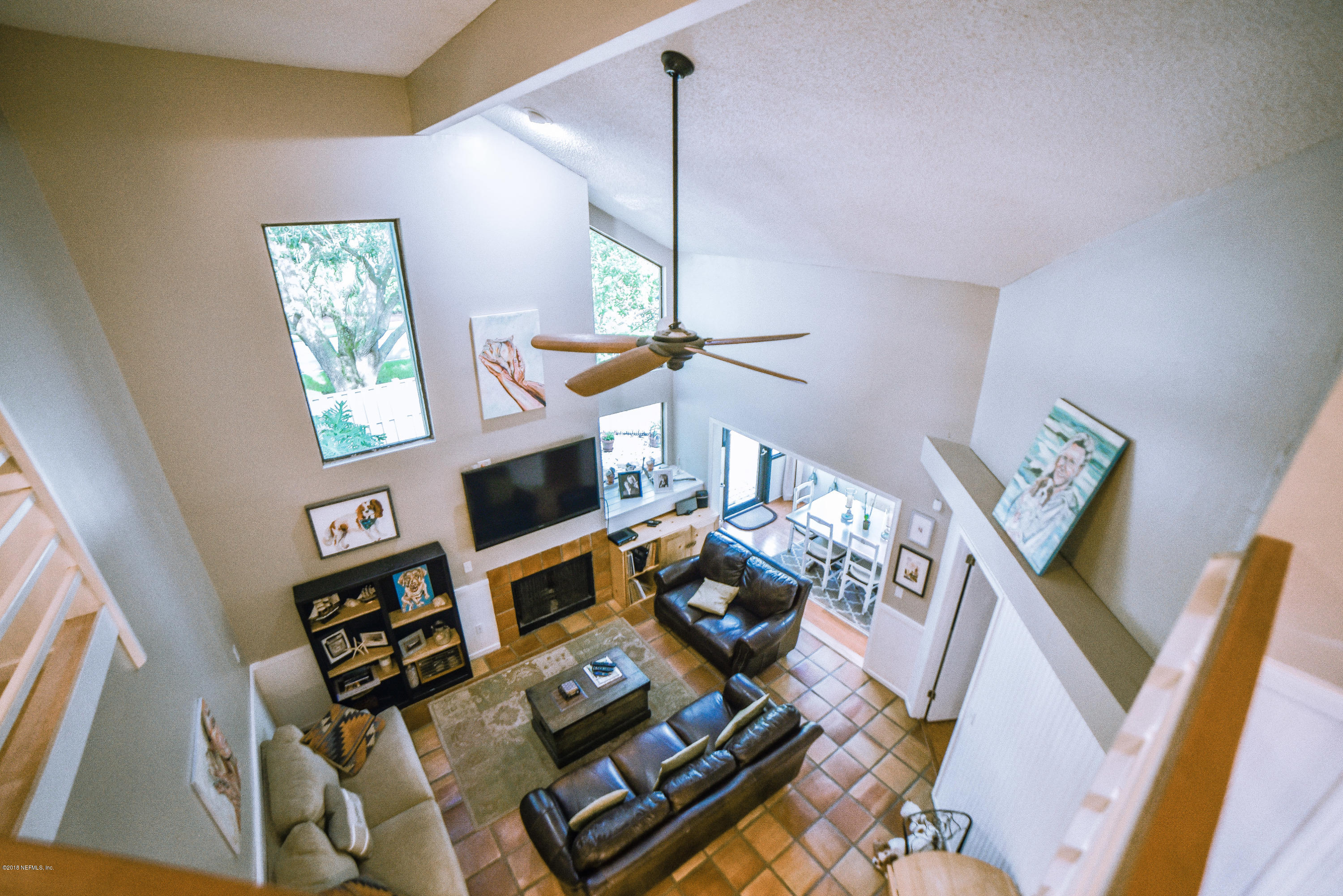1 Turtleback Trail Ponte Vedra Beach, FL 32082 - Photo 10 of 23 a living room with furniture and a flat screen tv