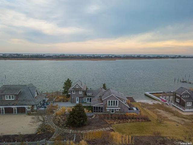 a view of a lake and mountain view