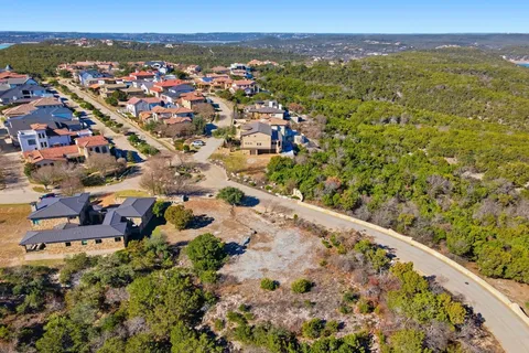 a view of lake and mountain