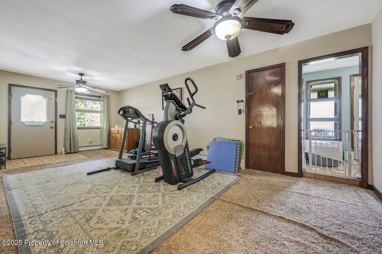 2352 Newton Ransom Boulevard Clarks Summit, PA 18411 - Photo 38 of 85 a view of a room with gym equipment