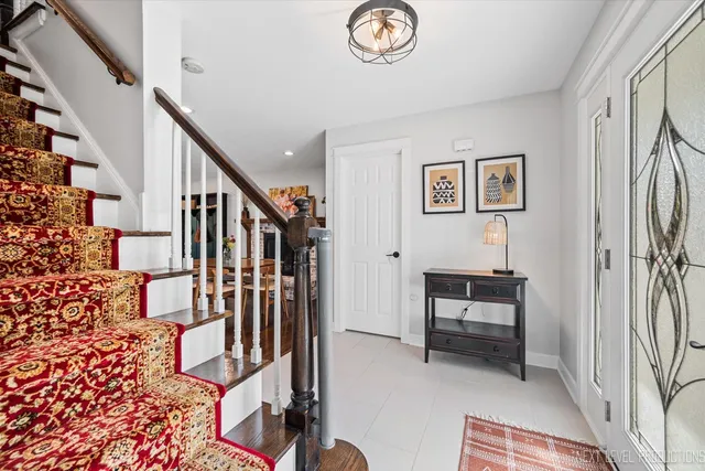 a view of entryway and hall