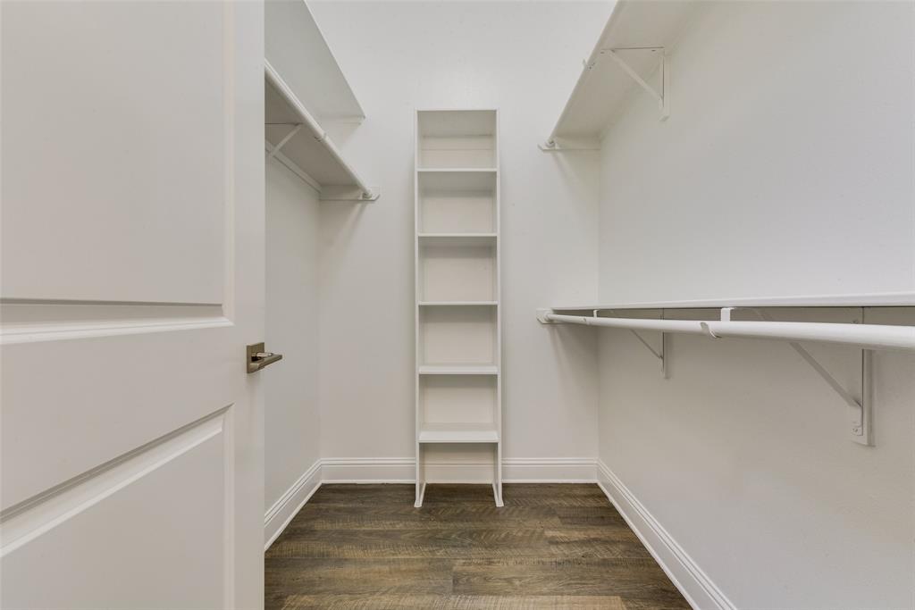 8841 Creek Run Road, Unit 403 Fort Worth, TX 76120 - Photo 17 of 26 a view of an empty walk in closet