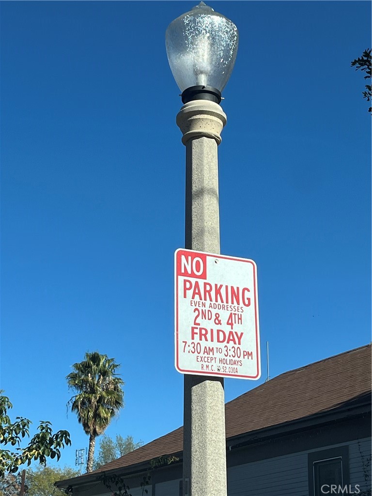 3438 Locust Street Riverside, CA 92501 - Photo 38 of 38 a sign that is on a pole