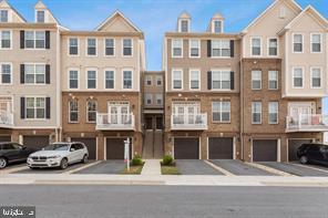 a car parked in front of a building