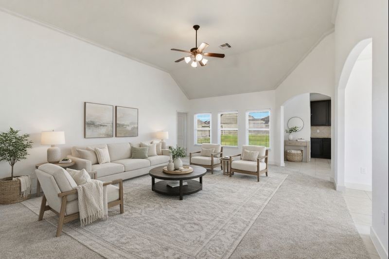 20614 Silver Tea Avenue Hockley, TX 77447 - Photo 5 of 27 a living room with furniture and a large window