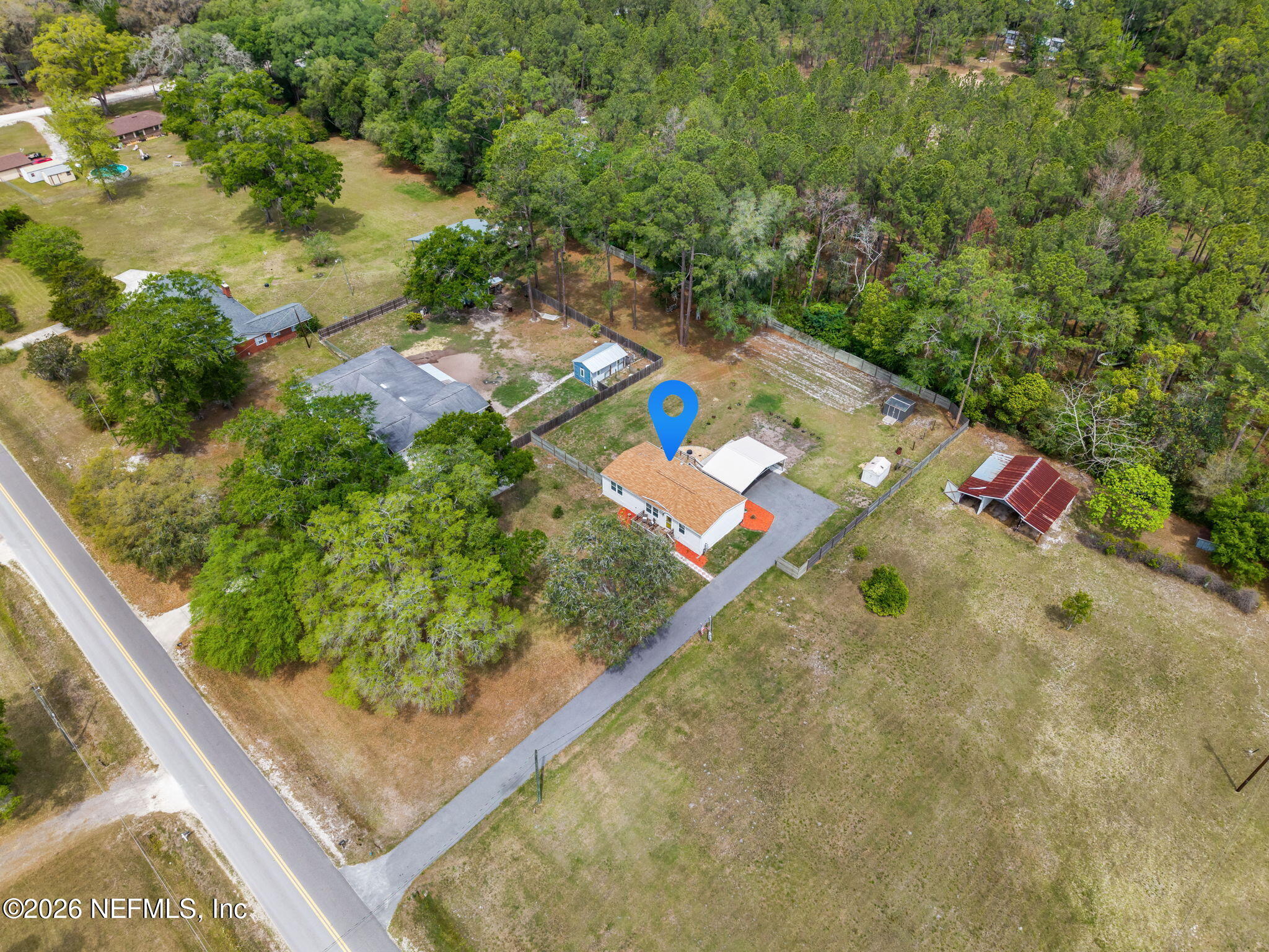 5823 George Hodges Road Macclenny, FL 32063 - Photo 41 of 42 Aerial View