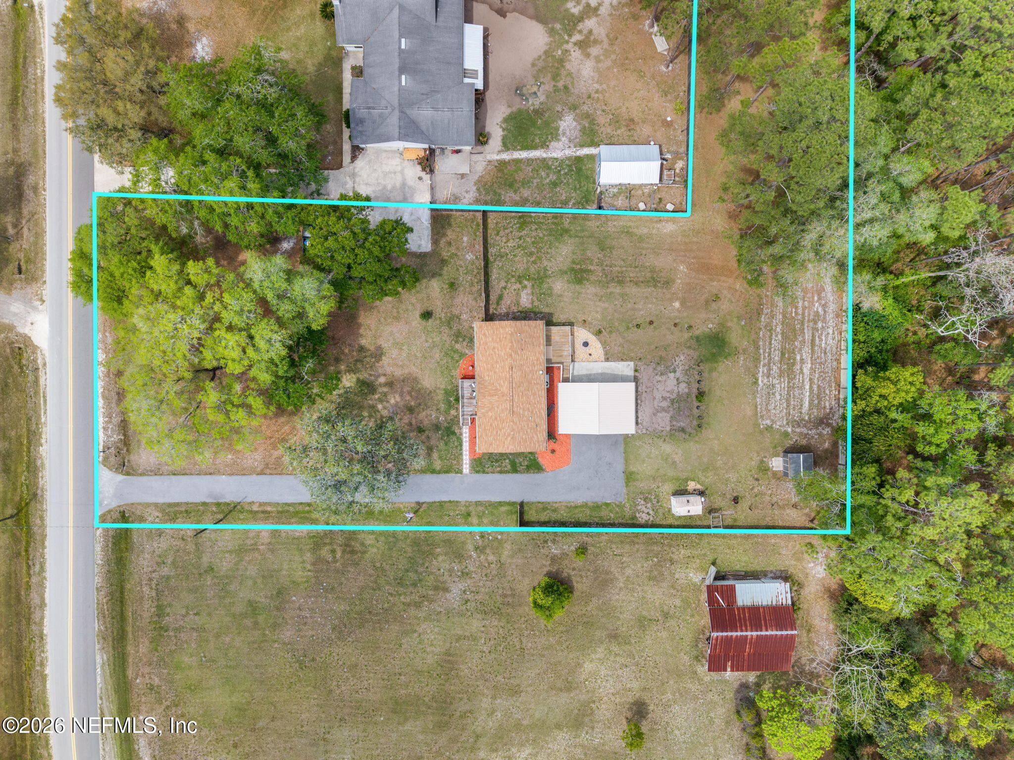 5823 George Hodges Road Macclenny, FL 32063 - Photo 42 of 42 Aerial View