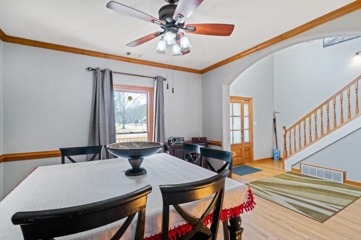 1385 Winoka Road Collierville, TN 38017 - Photo 5 of 16 a view of a dining room with furniture and a chandelier