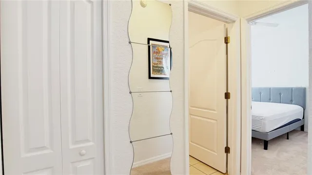 a bathroom with a shower and a toilet