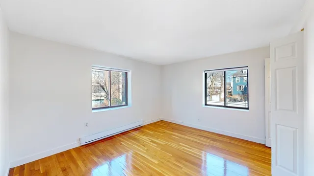 a view of empty room with window