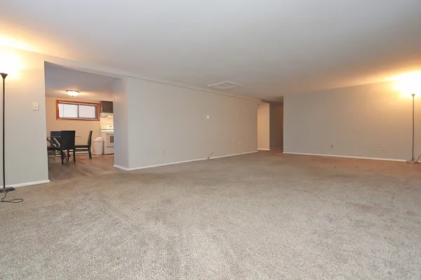 a view of empty room