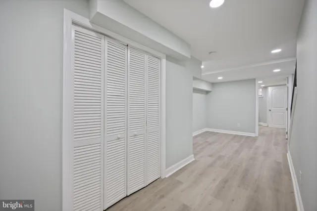 a view of an entryway with a stairs