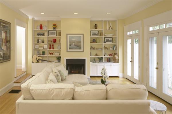 32 Ash Street Cambridge, MA 02138 - Photo 3 of 10 a living room with furniture and a fireplace