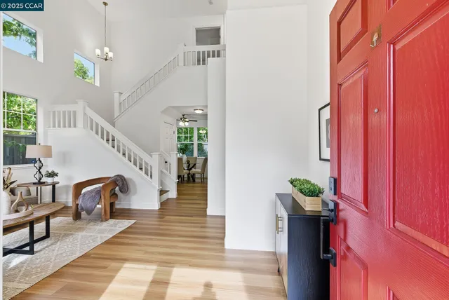 a view of entryway and hall
