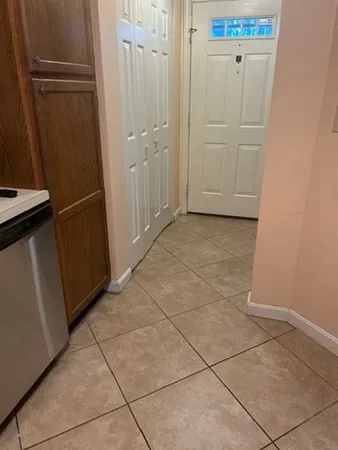 a view of entryway with a wooden floor