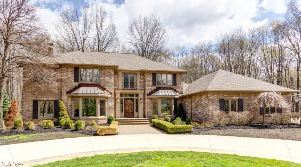 1739 Chartley Road Gates Mills, OH 44040 - Photo 1 of 25 Magnificent, traditional-style brick Georgian on over 3.0 park-like acres with a circular driveway, well-manicured landscaped yard, & woods in back. Completely renovated in 2004, it has all the elegance and character you’d expect plus some sumptuous finishes that are certain to surprise and impress you, thus setting the home apart from the rest. In fact, the owners have lovingly invested over $1,200,000 in this splendid 4900+ sq ft 4 bedroom 4.2 bath home very suited to entertaining!!