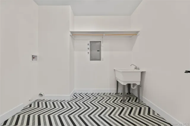 a view of a house with a patio