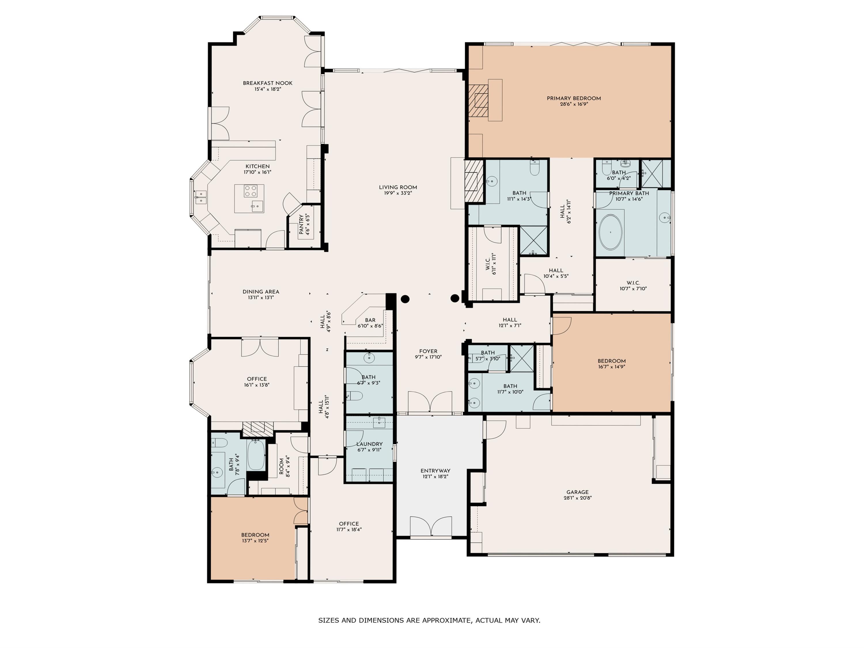 42 Fincher Way Rancho Mirage, CA 92270 - Photo 43 of 43 Shaughnessy Floorplan