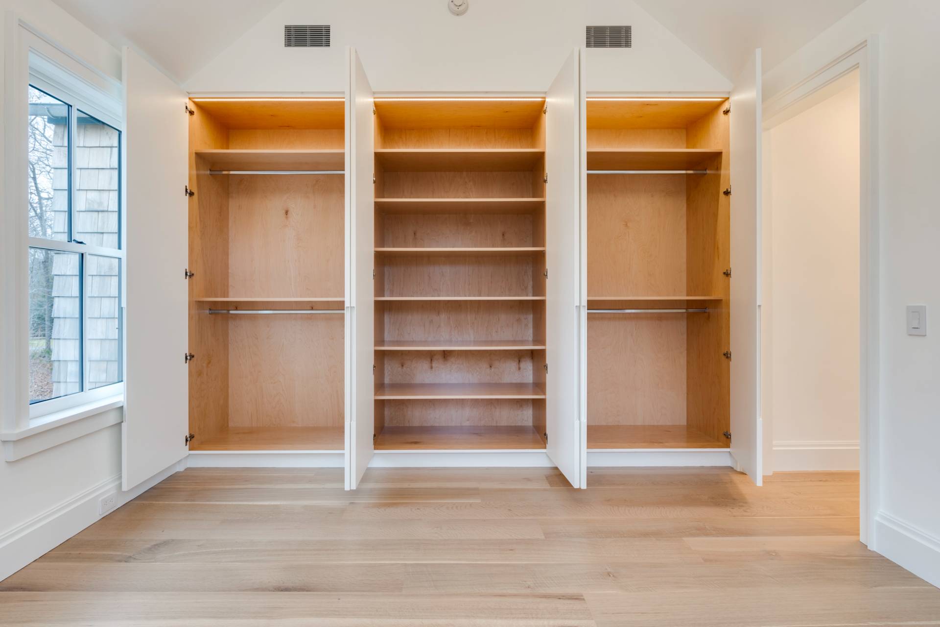 27 Sunset Road Sag Harbor, NY 11963 - Photo 32 of 45 a view of walk in closet with empty racks