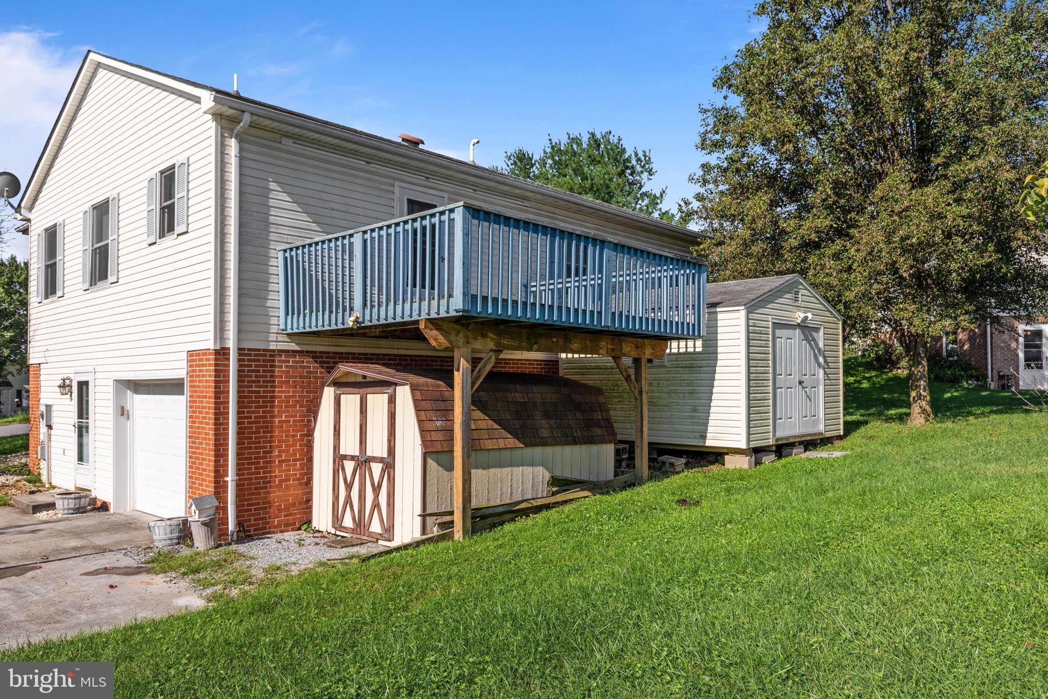 1158 Kesler Road Front Royal, VA 22630 - Photo 22 of 25 Exterior Rear with two stroage buildings