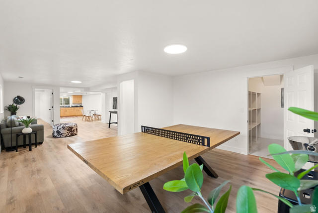 368 Spring Creek Road Providence, UT 84332 - Photo 23 of 45 Playroom with light wood finished floors and baseboards