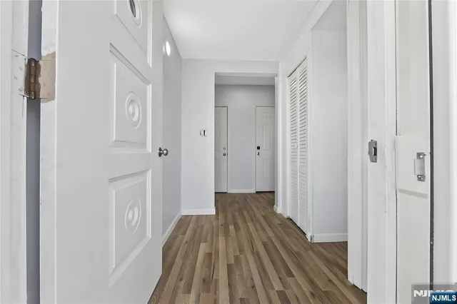 wooden floor in a gallery